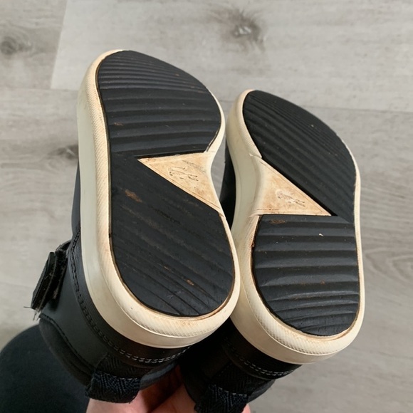 Lacoste Explorateur Classic High Top Black Leather Lace Up Sneakers Shoes sz 12‎ - Picture 6 of 10